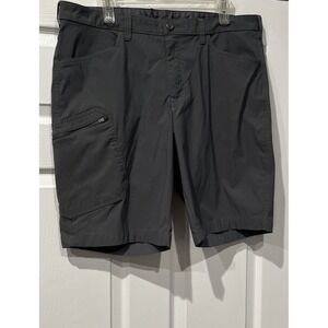 Eddie Bauer Cargo Shorts Mens Size 38 Gray Stretch Hiking Outdoor Gorpcore Beach